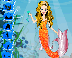 Sweet Adventure Mermaid Dressup